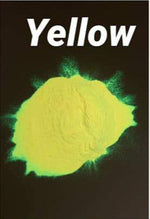 Load image into Gallery viewer, Yellow - Glow Powder UV Glow Collection
