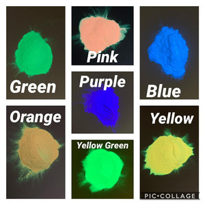 Blue - Glow Powder UV Glow Collection