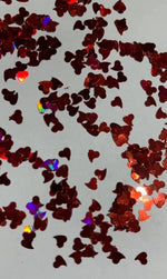 Load image into Gallery viewer, Red Crooked Hearts - Shape Collection
