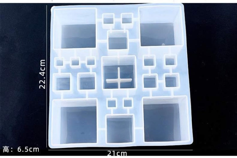 3D Cube - Miscellaneous Moulds Collection