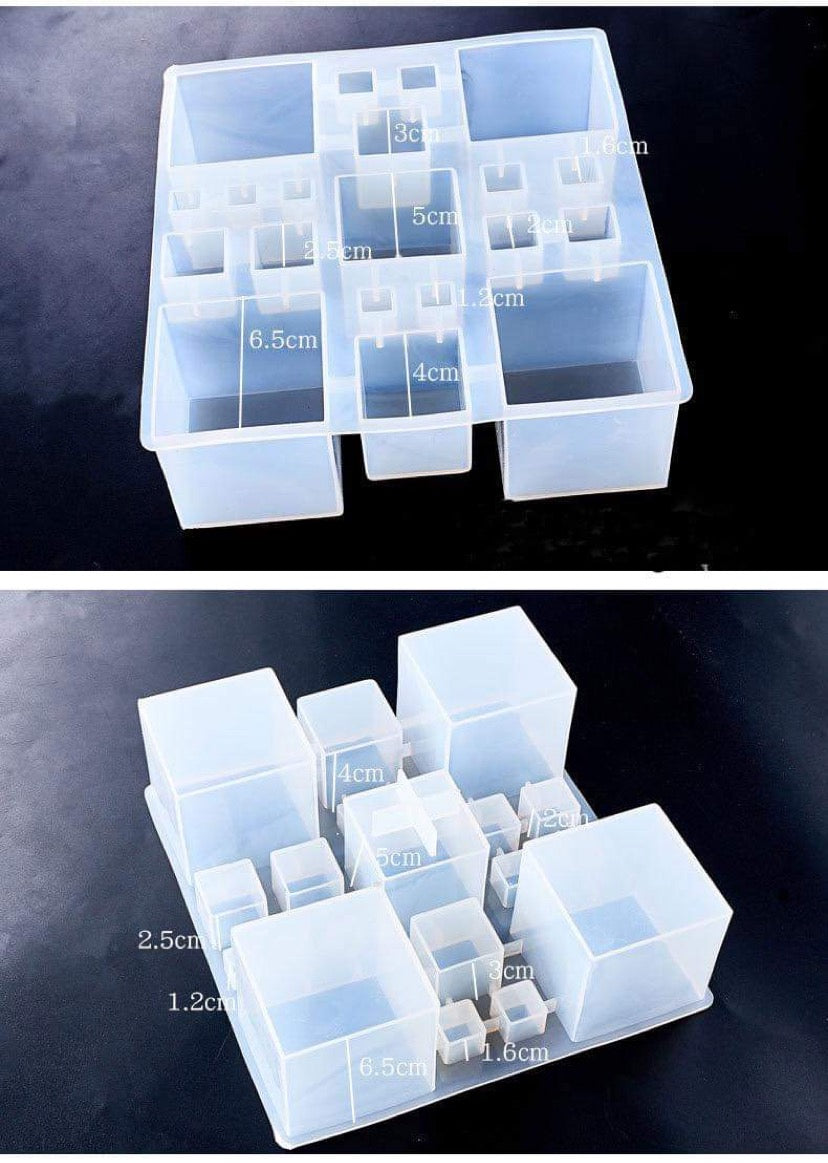 3D Cube - Miscellaneous Moulds Collection