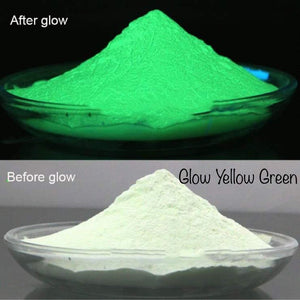 Yellow/Green - Glow Powder UV Glow Collection