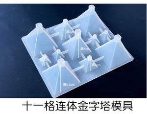 3D Pyramid - Miscellaneous Moulds Collection