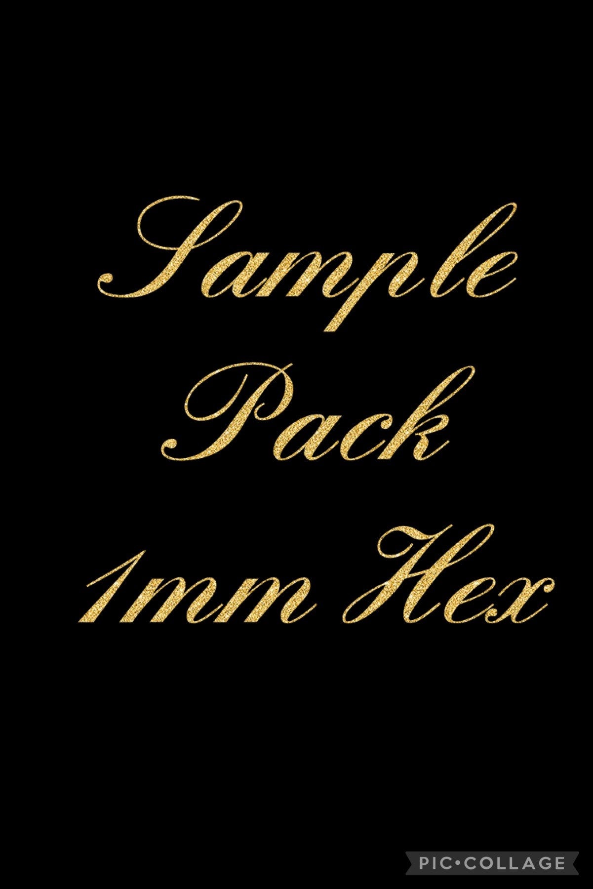 Sample Pack - 1mm Hex