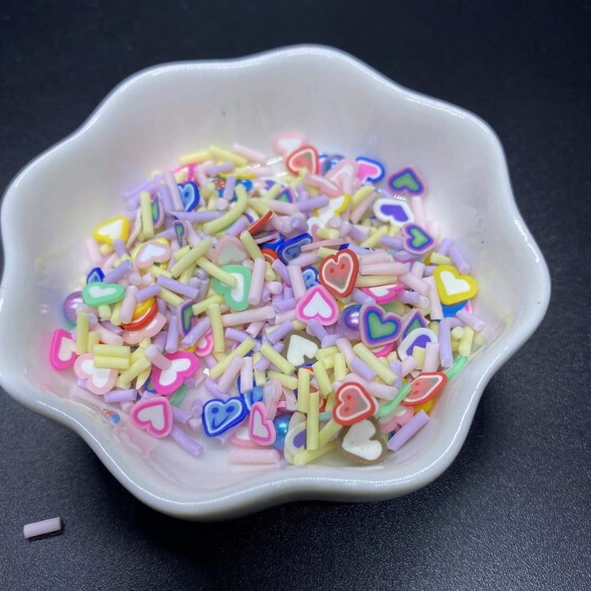 With all my Heart - Polymer Clay Sprinkles