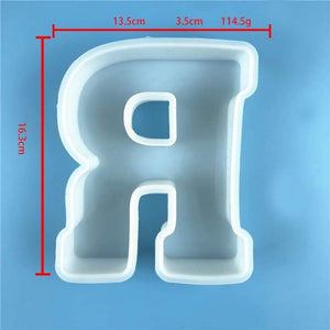 Large Stand Alone Letter Moulds