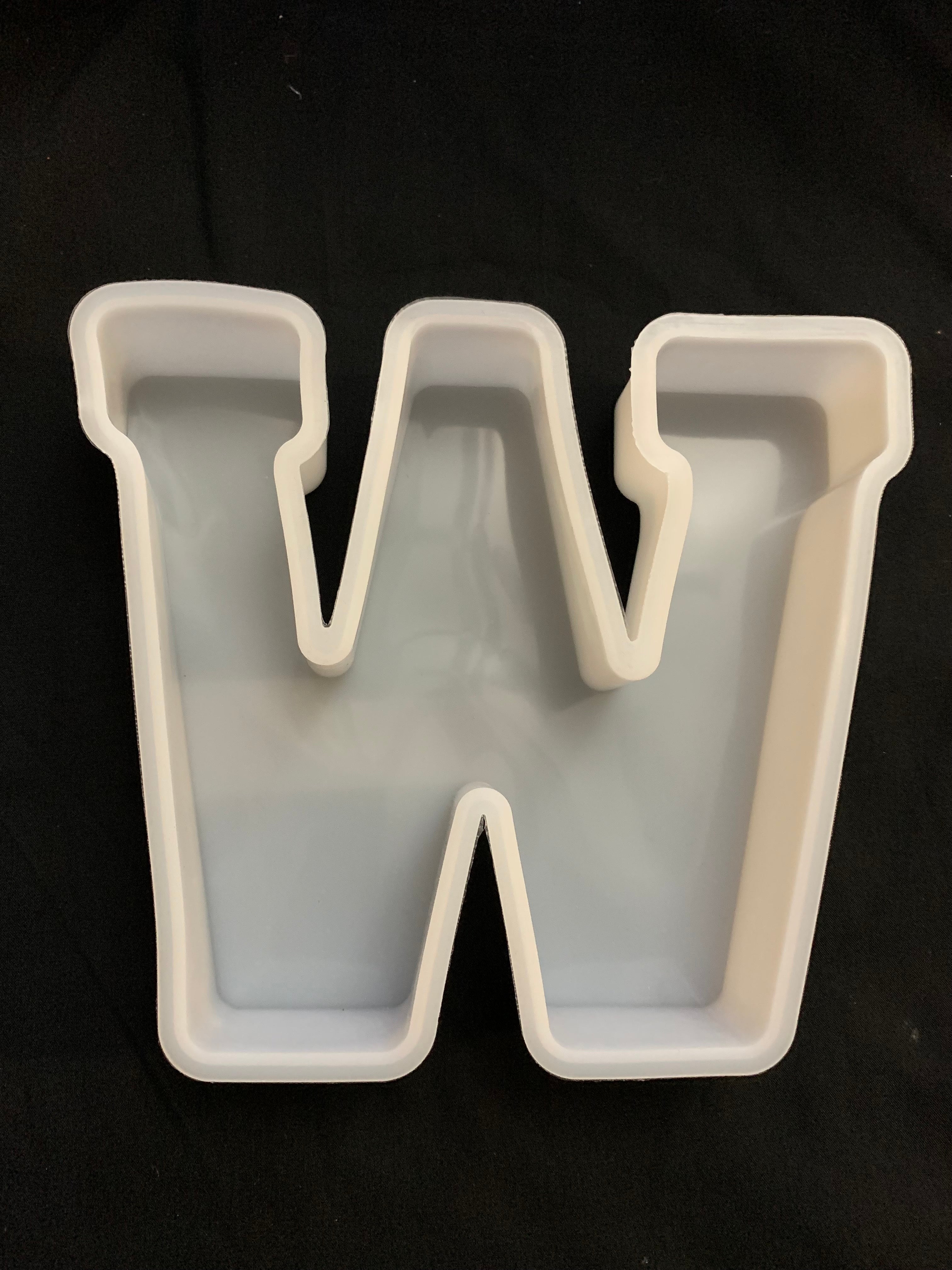 Large Stand Alone Letter Moulds