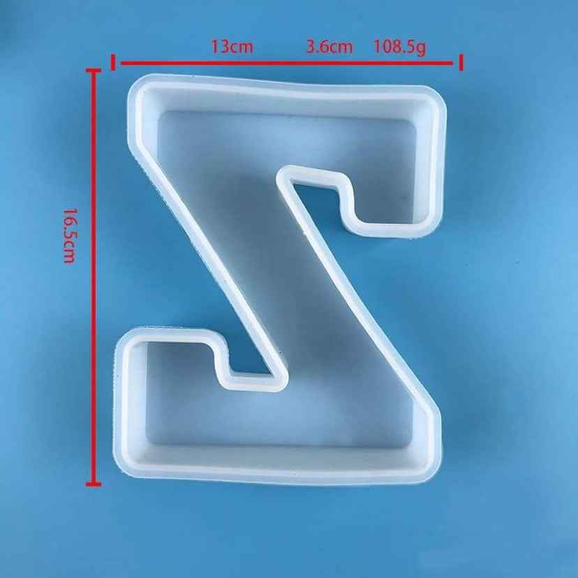 Large Stand Alone Letter Moulds