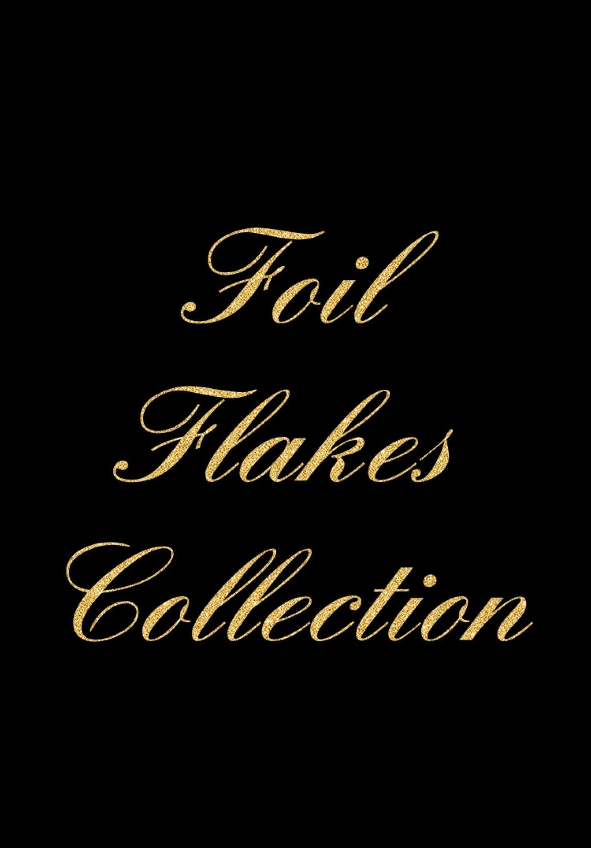 Gold - Foil Flakes