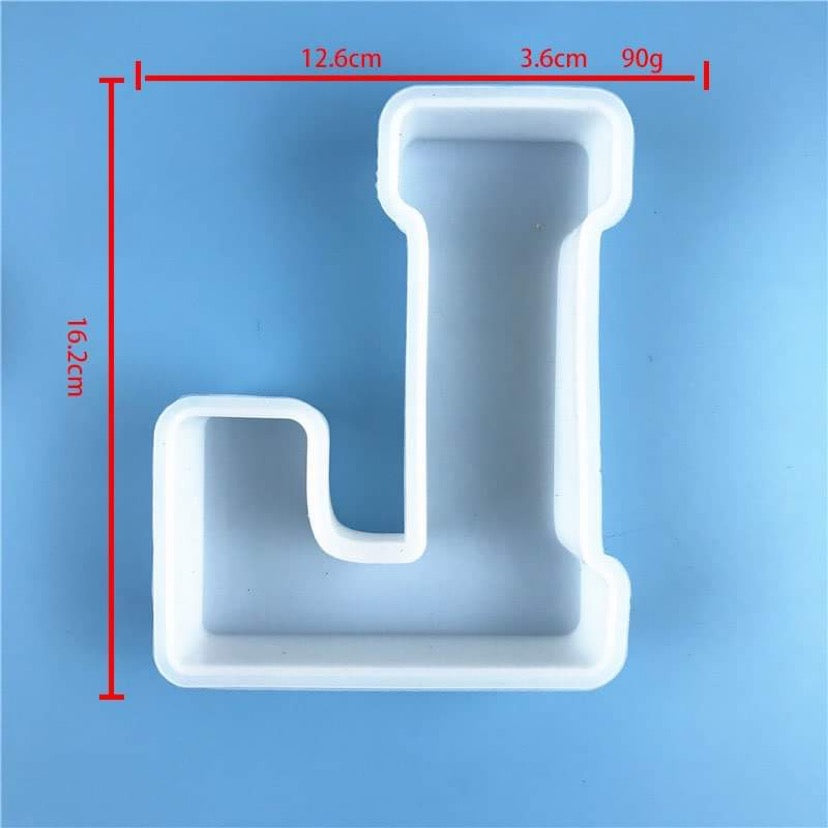 Large Stand Alone Letter Moulds