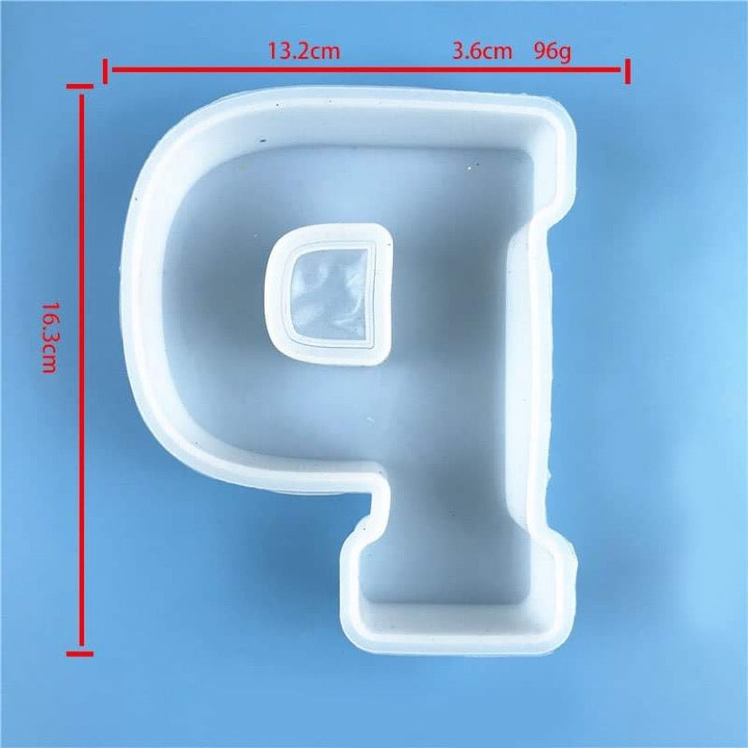 Large Stand Alone Letter Moulds