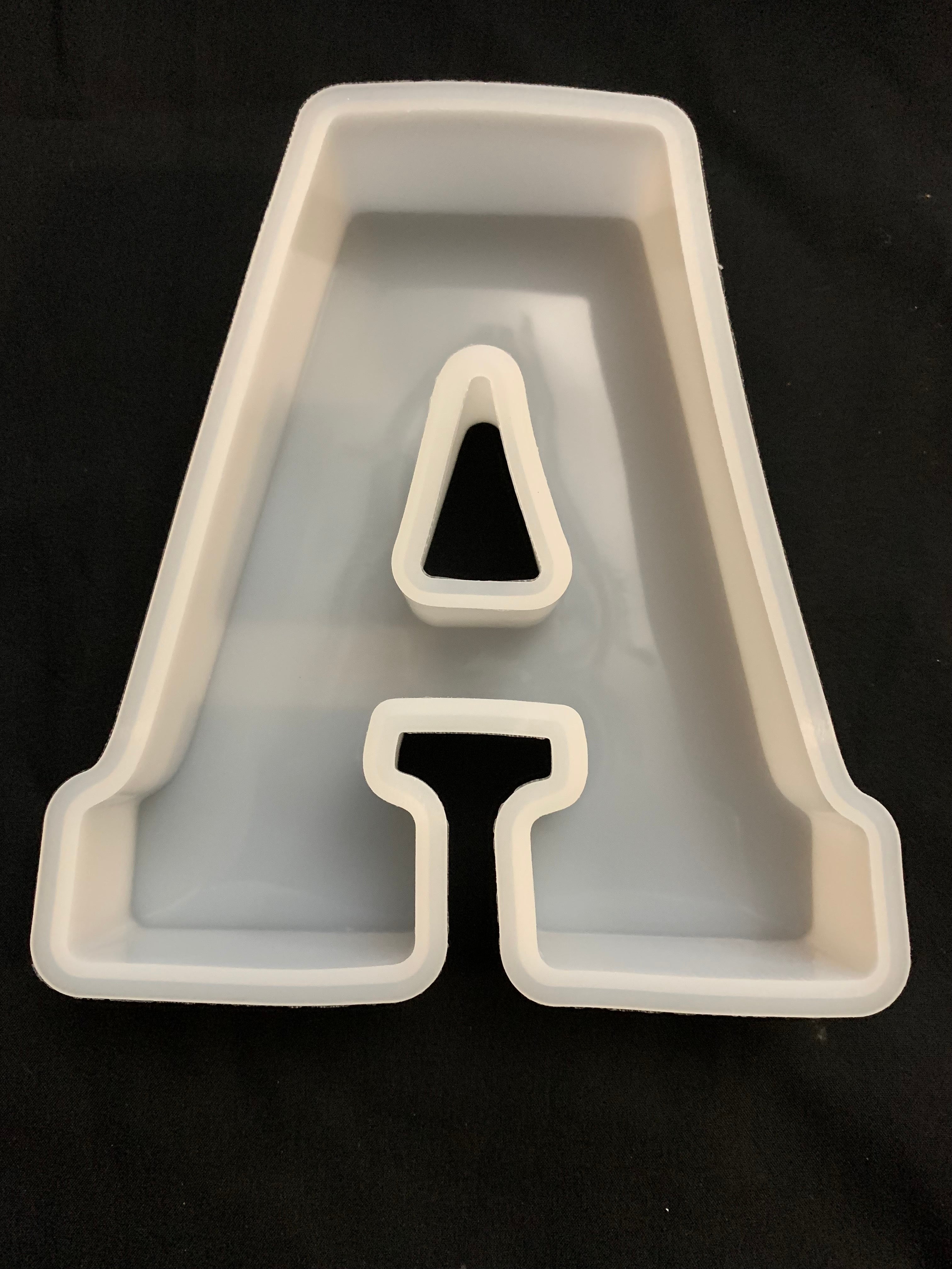 Large Stand Alone Letter Moulds