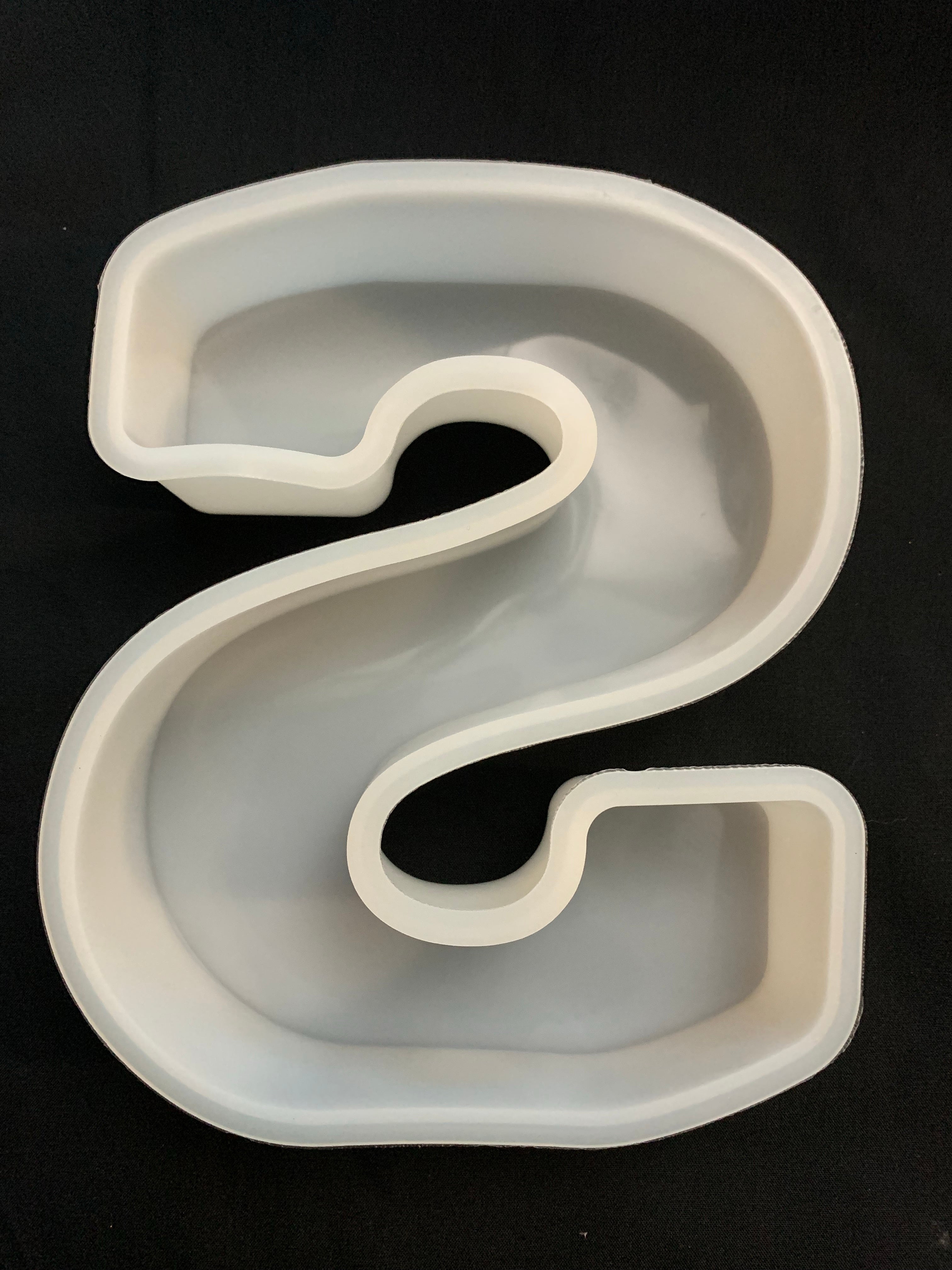 Large Stand Alone Letter Moulds