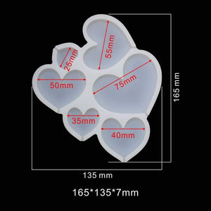 Hearts - Lollipop Moulds Collection