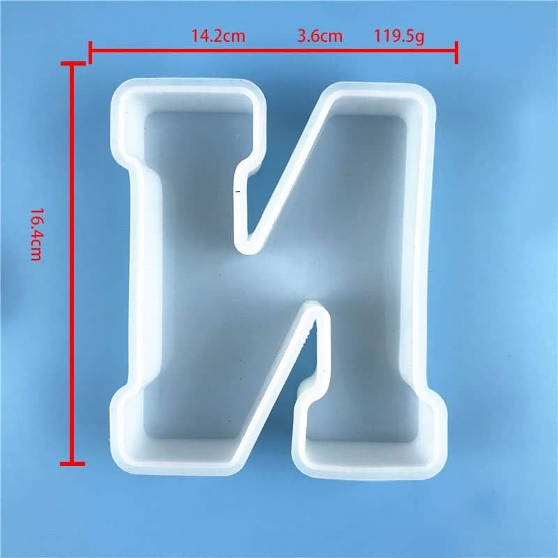 Large Stand Alone Letter Moulds