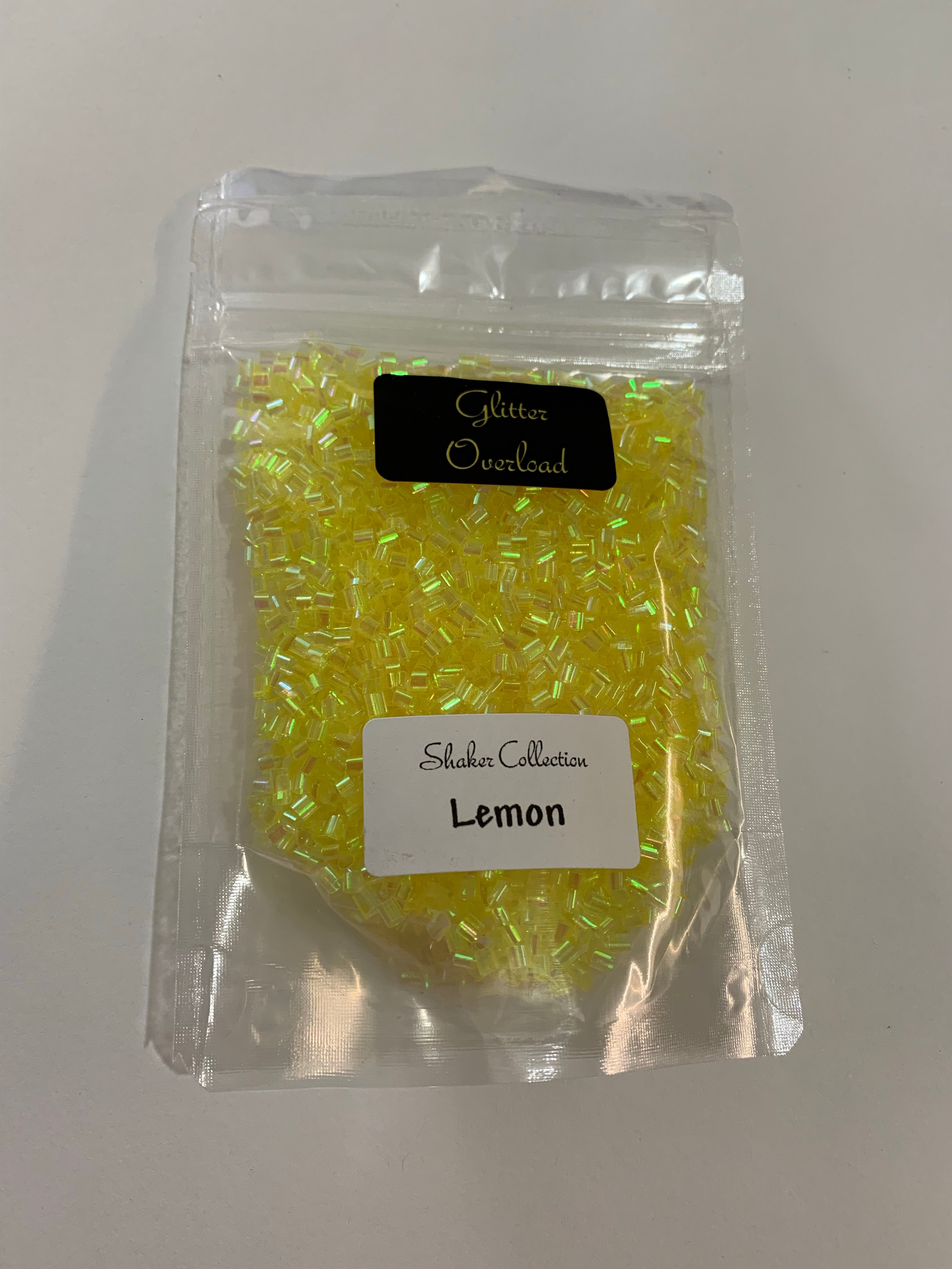 Lemon - Tube / Shaker Glitters