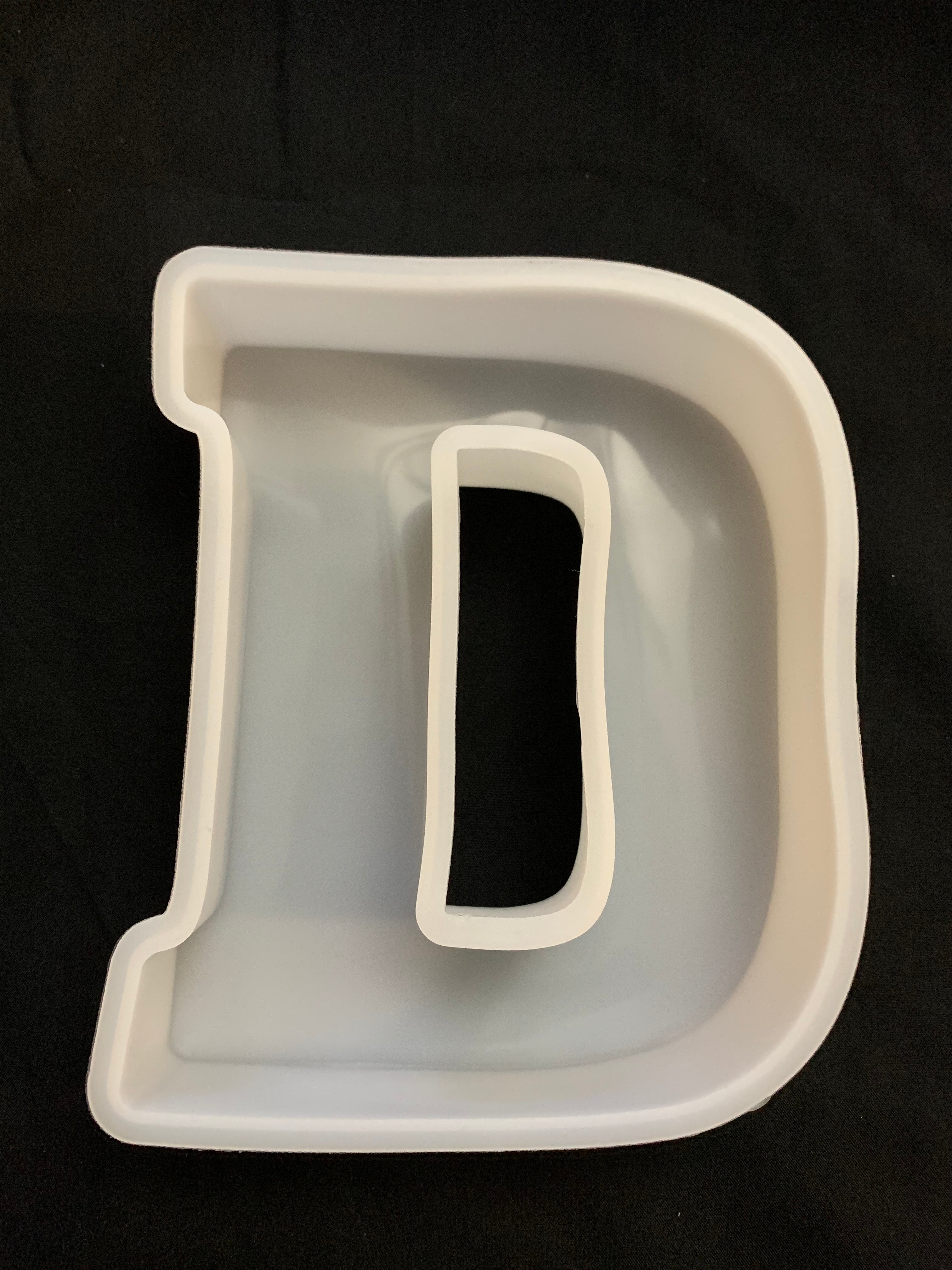 Large Stand Alone Letter Moulds