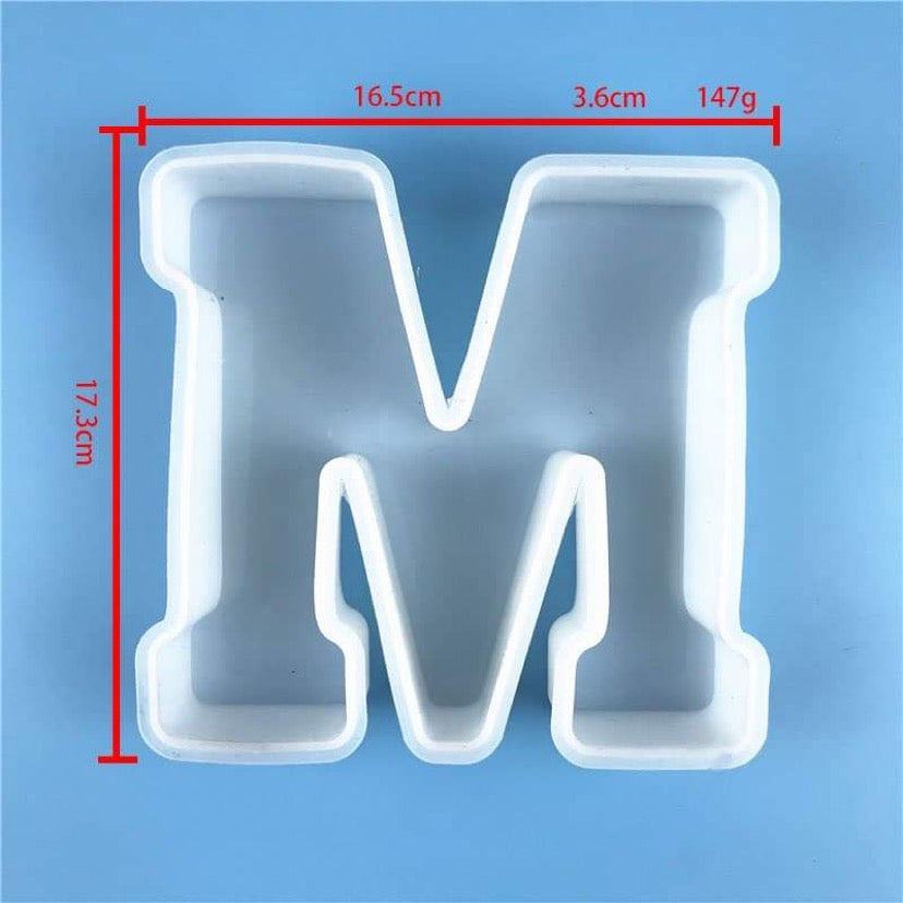 Large Stand Alone Letter Moulds