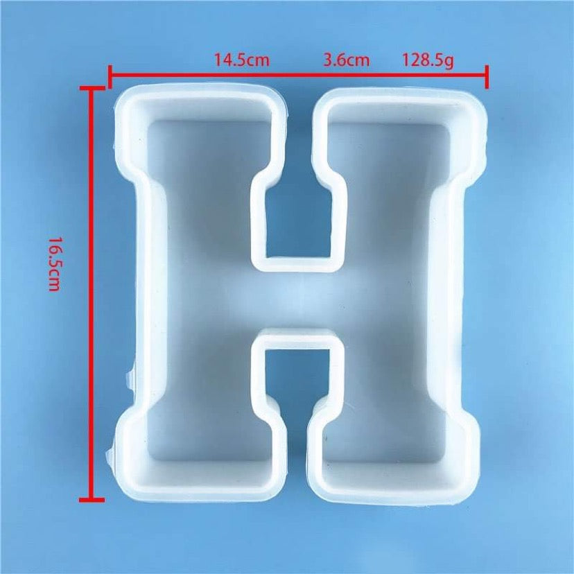 Large Stand Alone Letter Moulds