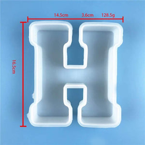 Large Stand Alone Letter Moulds