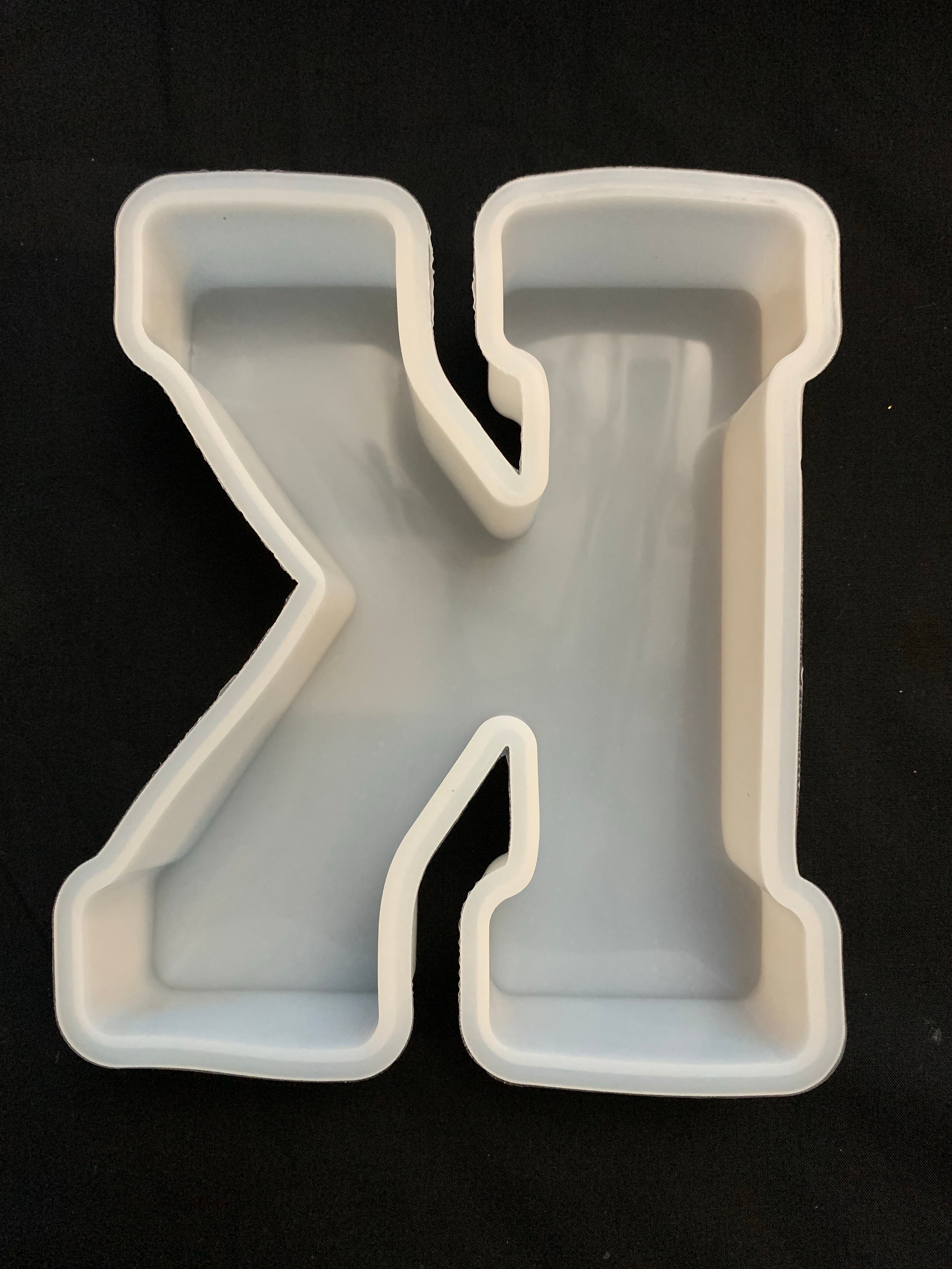 Large Stand Alone Letter Moulds