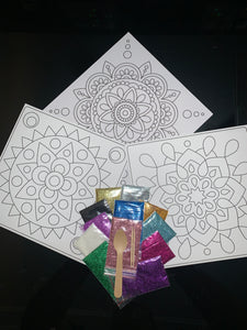 Glitter Art - Mandala Pack