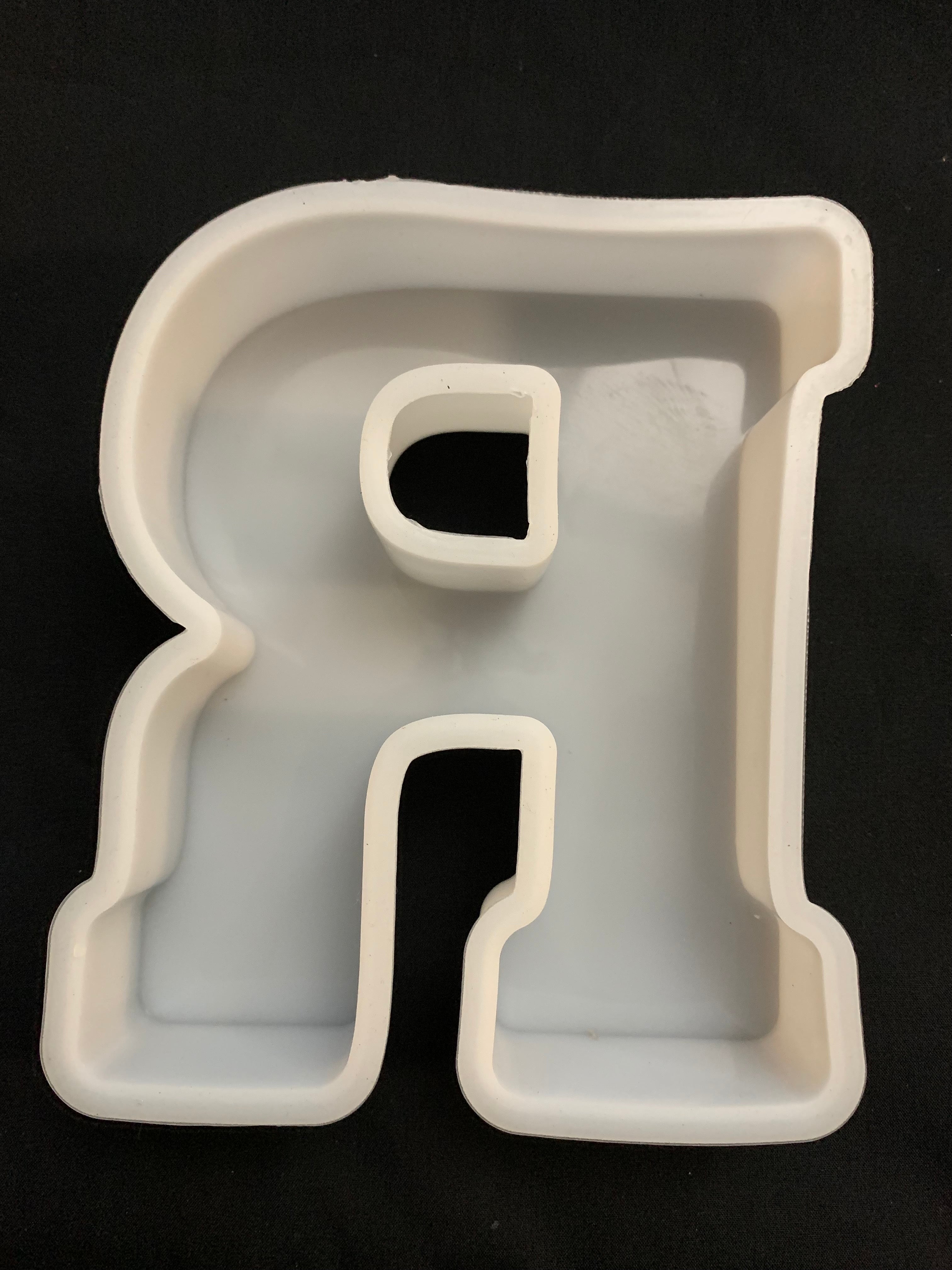 Large Stand Alone Letter Moulds