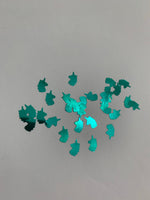 Load image into Gallery viewer, Unicorn Heads Teal 8mm - Shape Collection
