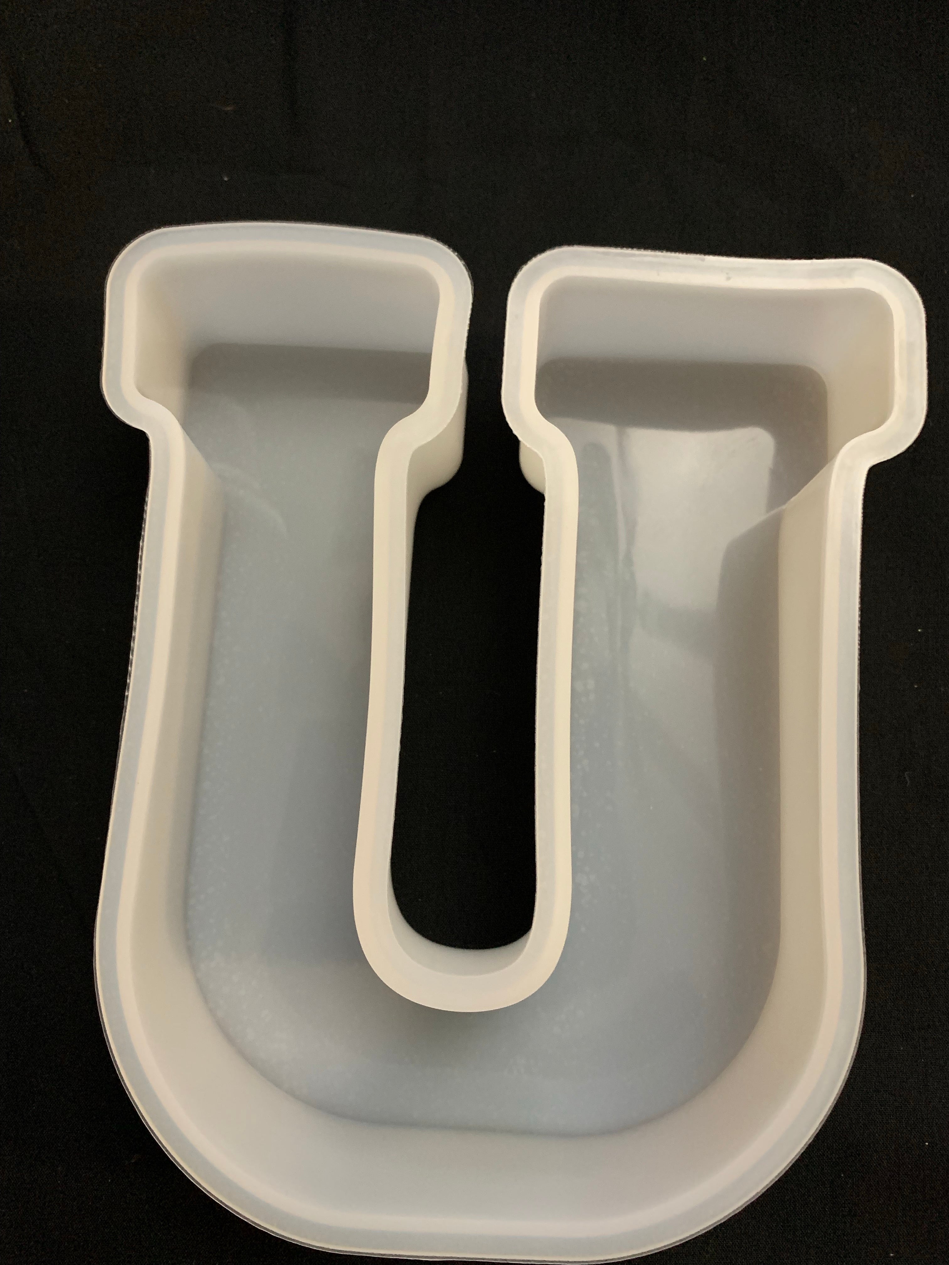 Large Stand Alone Letter Moulds