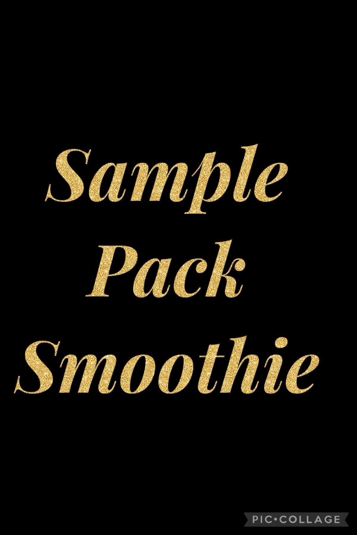 Sample Pack - Smoothie Collection