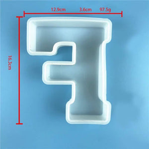 Large Stand Alone Letter Moulds