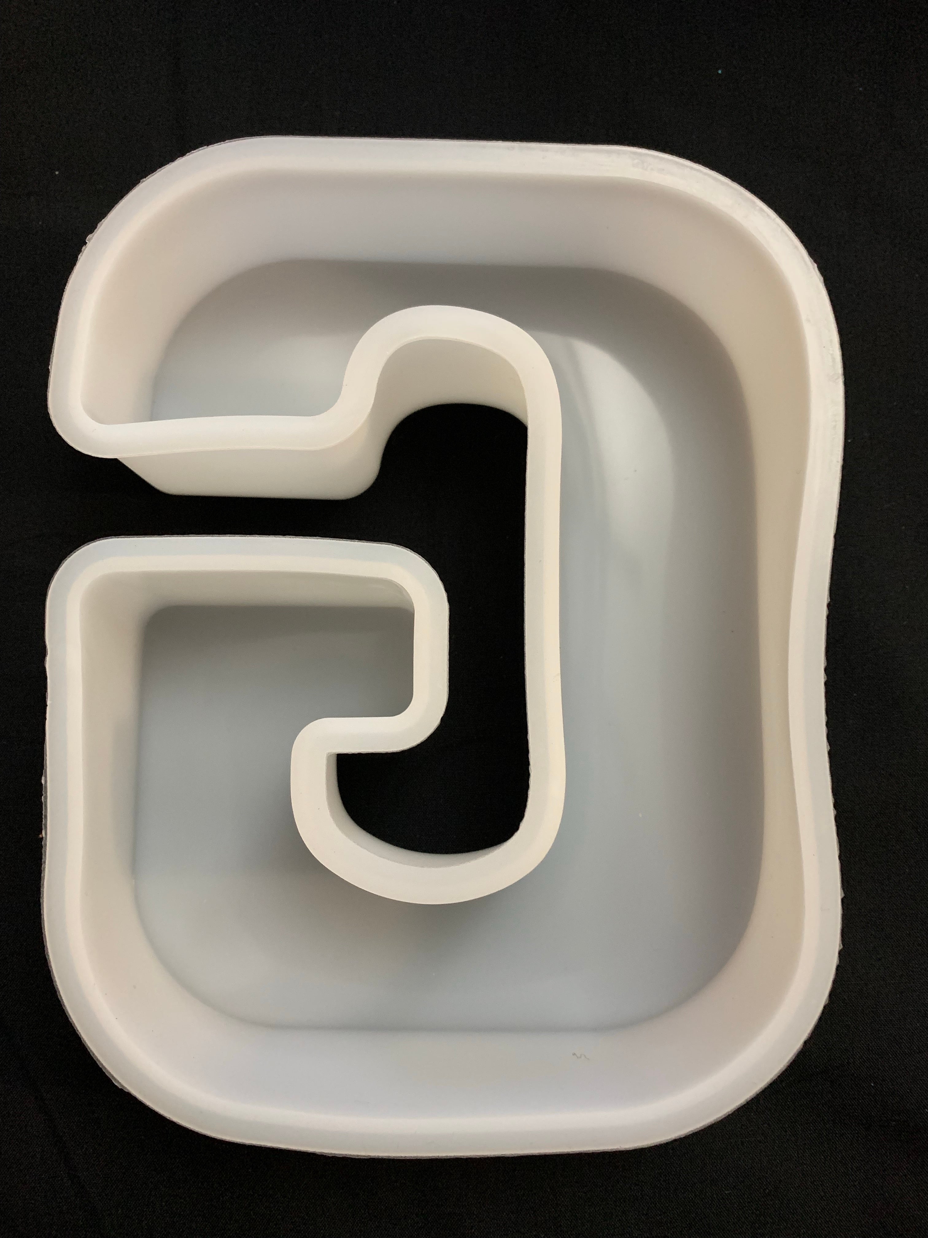 Large Stand Alone Letter Moulds