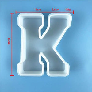 Large Stand Alone Letter Moulds