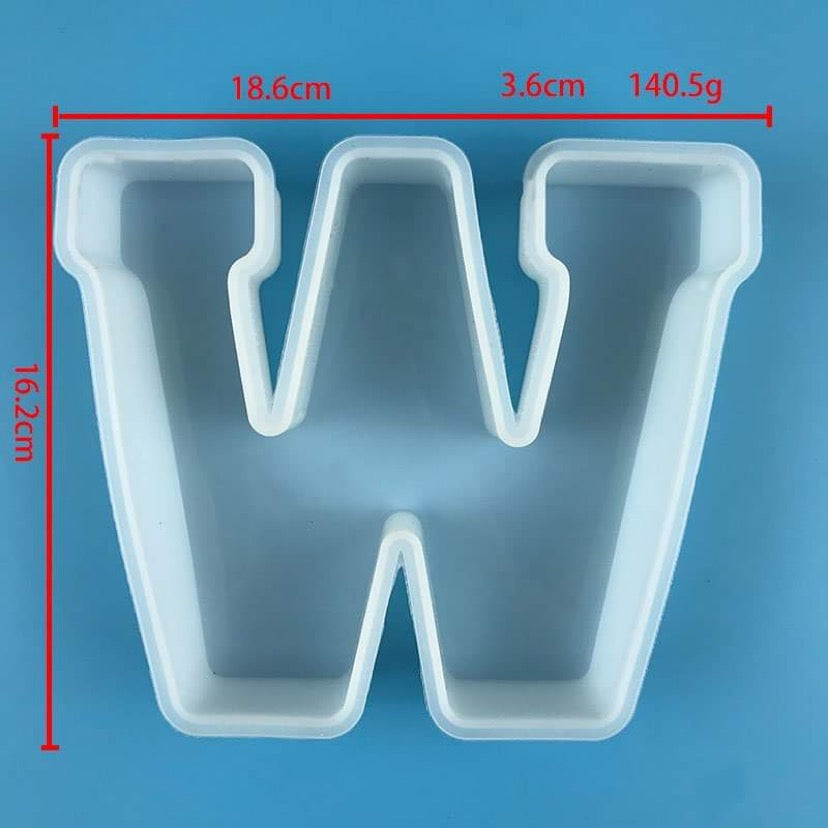 Large Stand Alone Letter Moulds