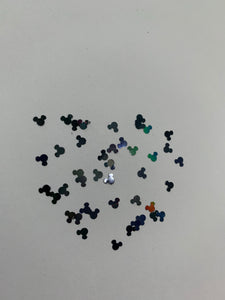 Mickey Head Black 4mm - Shape Collection